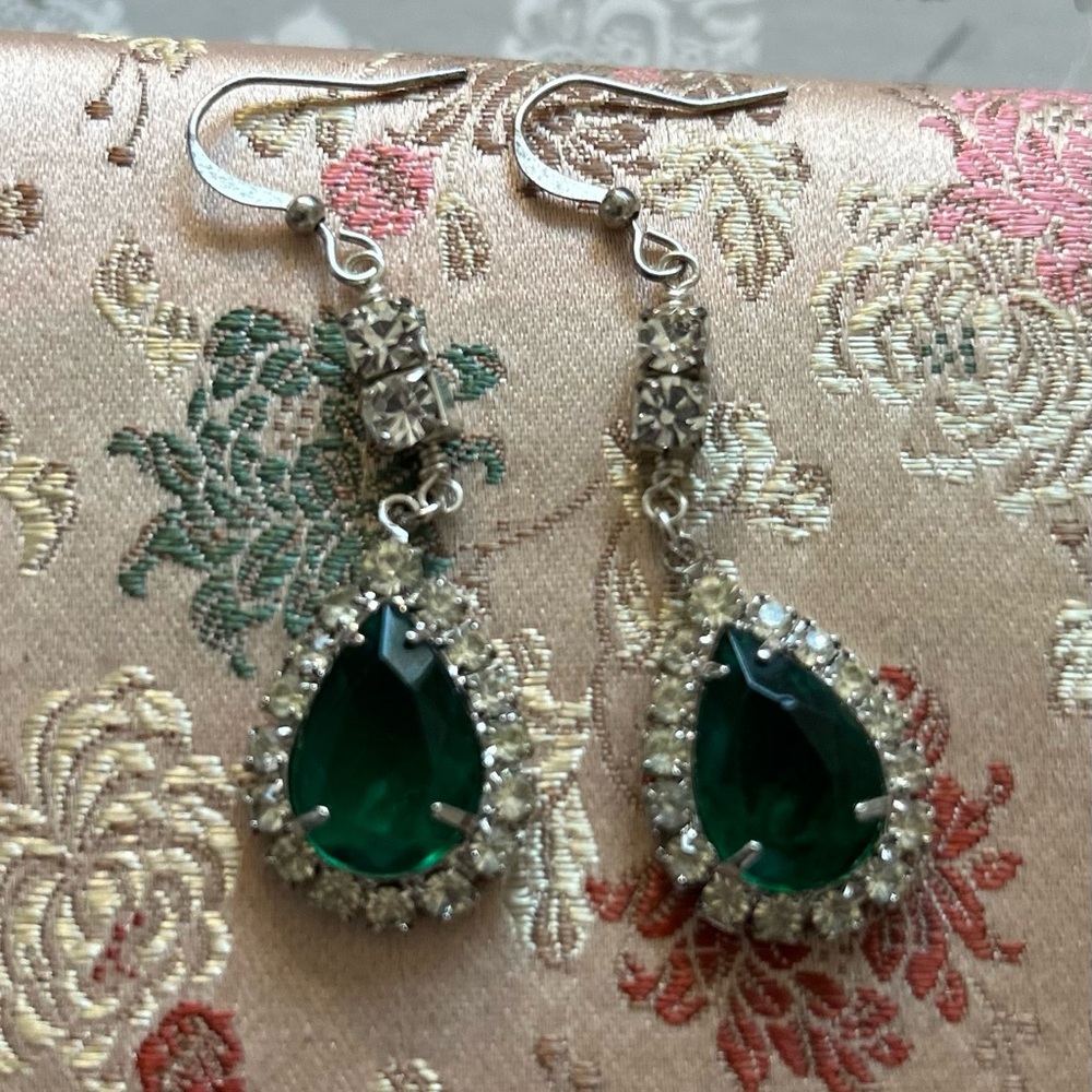 Vintage Repurposed Earrings - Handmade